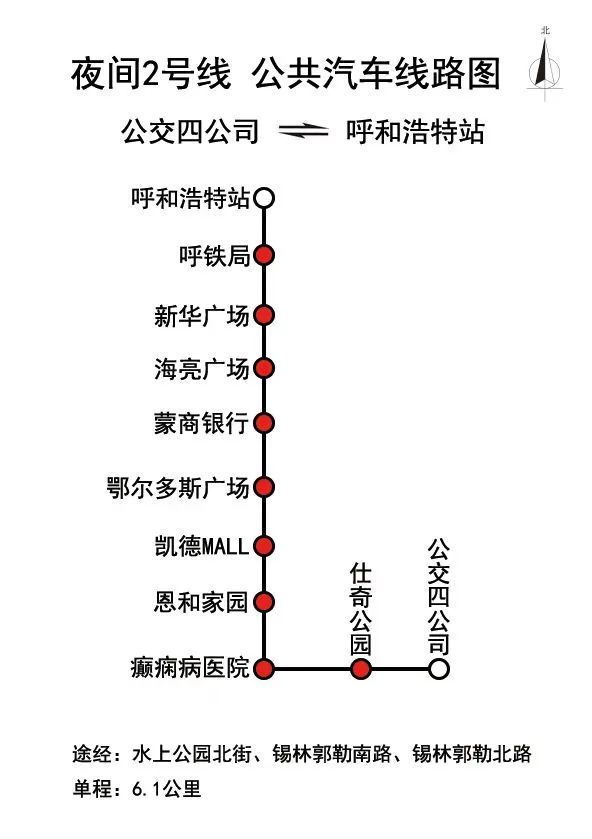 呼和浩特公交资讯速览