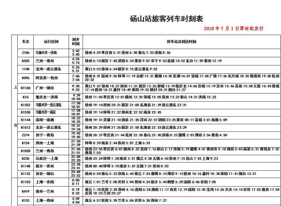 “焕新启航！确山火车站温馨时刻表全新亮相”