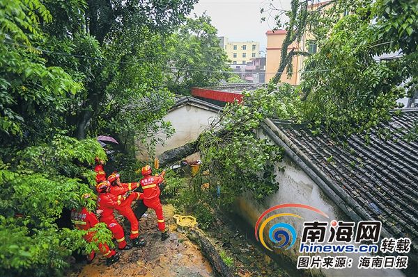 海南喜迎2016年台风安全预警，共筑家园美好防线