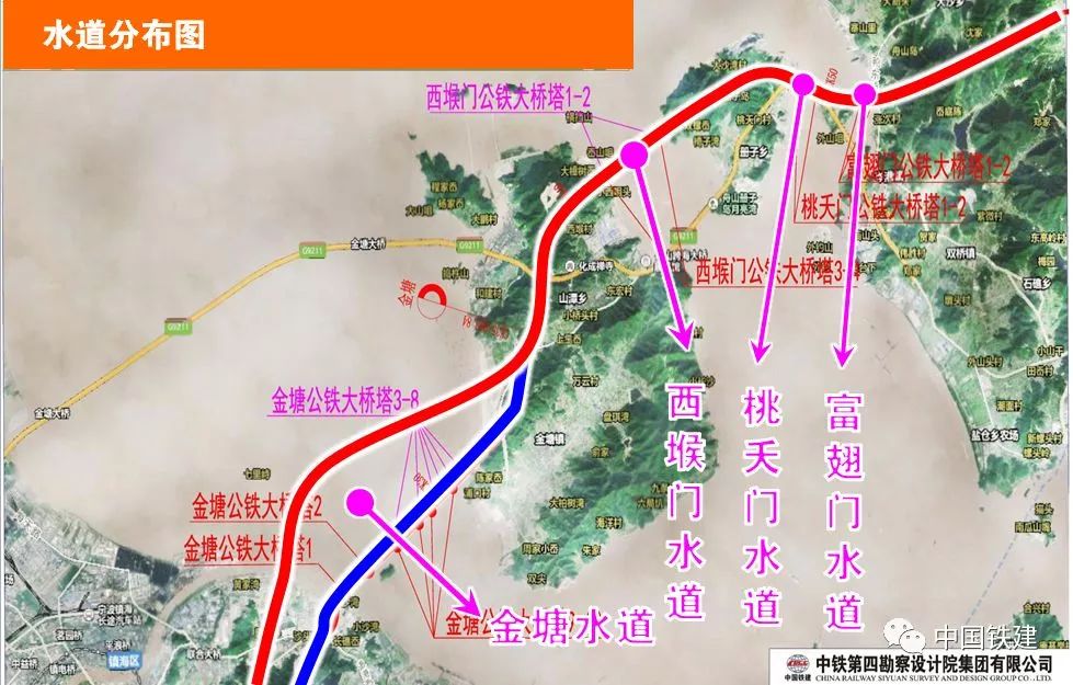 甬舟铁路最新版线路图