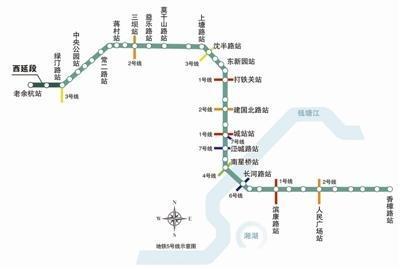 “杭州地铁5号线最新版路线图揭晓”