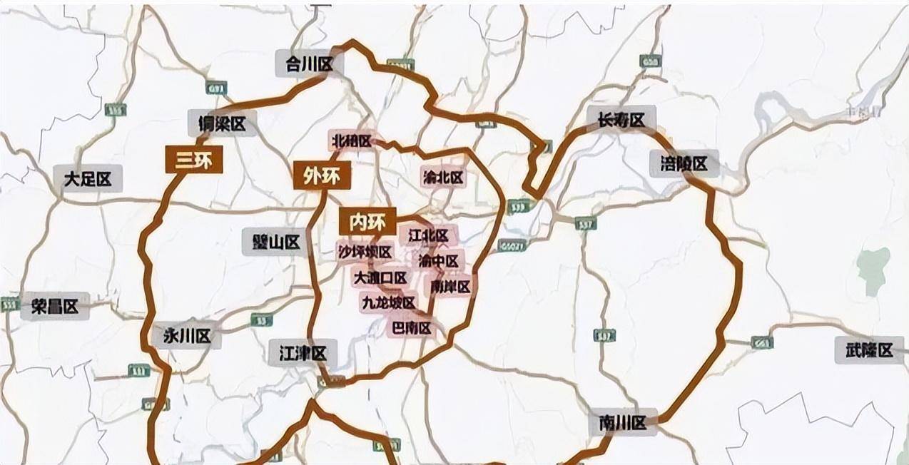 全景解析：重庆三环高速公路最新路况地图大揭秘